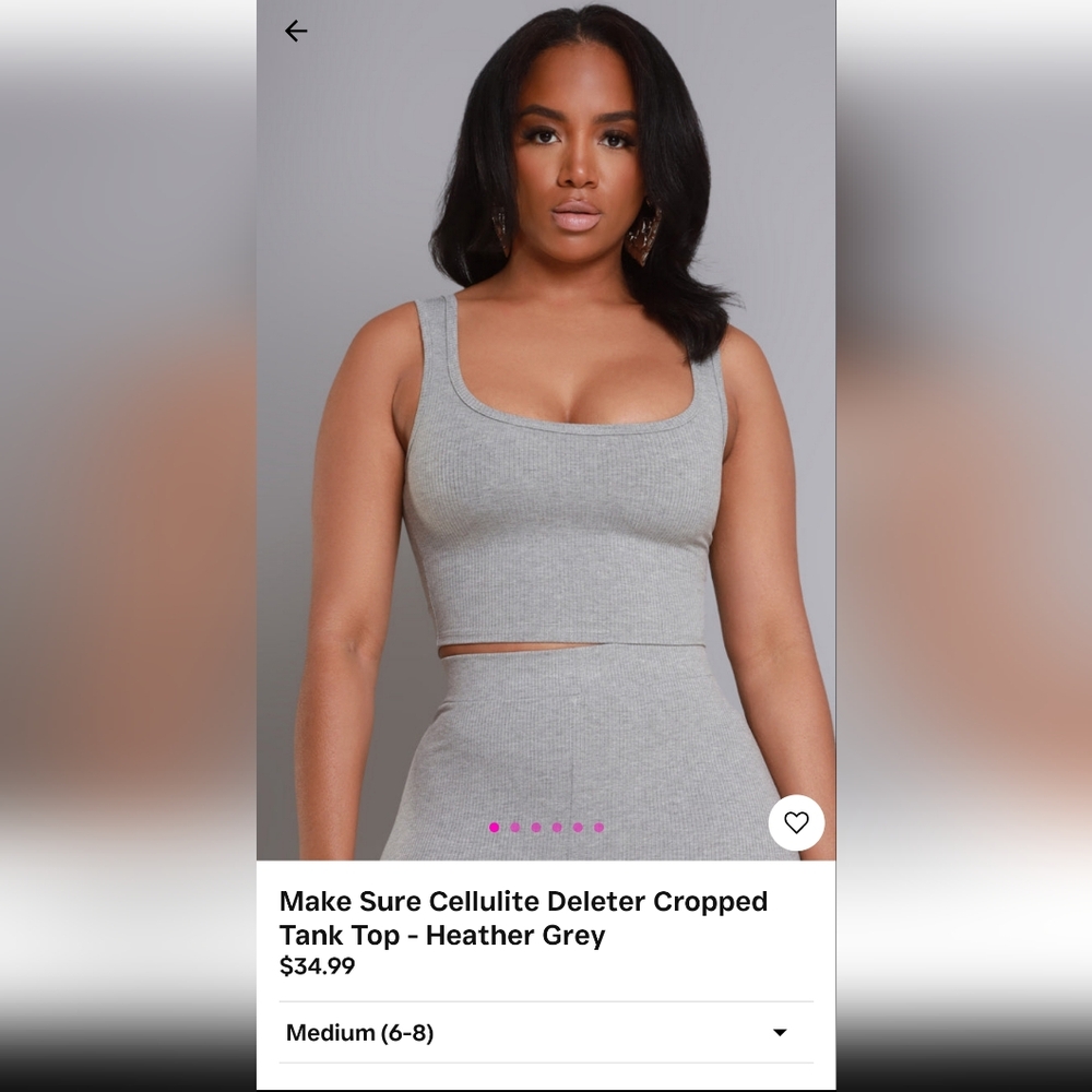 Ribbed Crop Tank